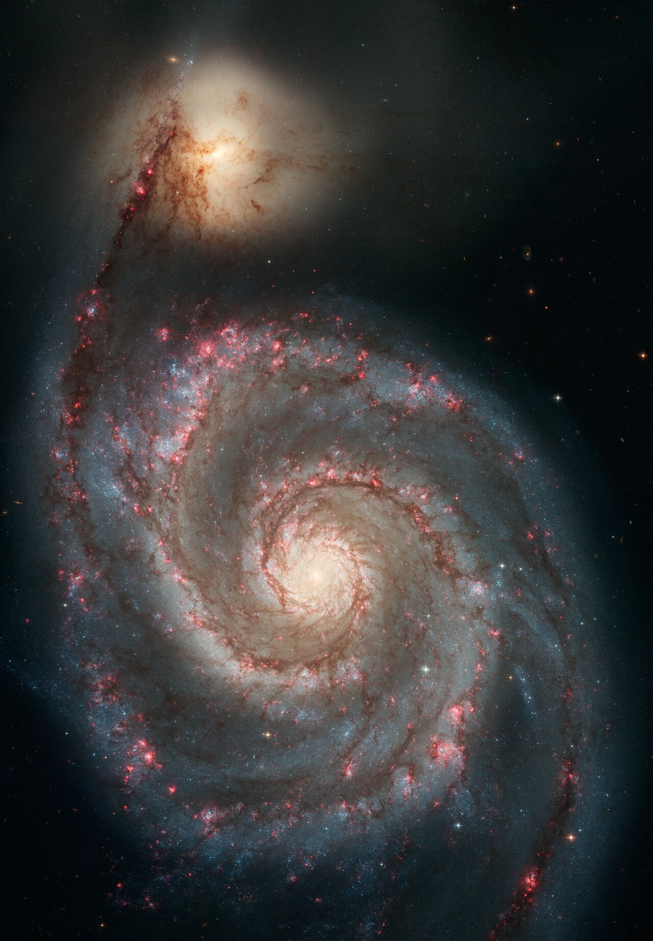 M51 — Galaxia Vârtej